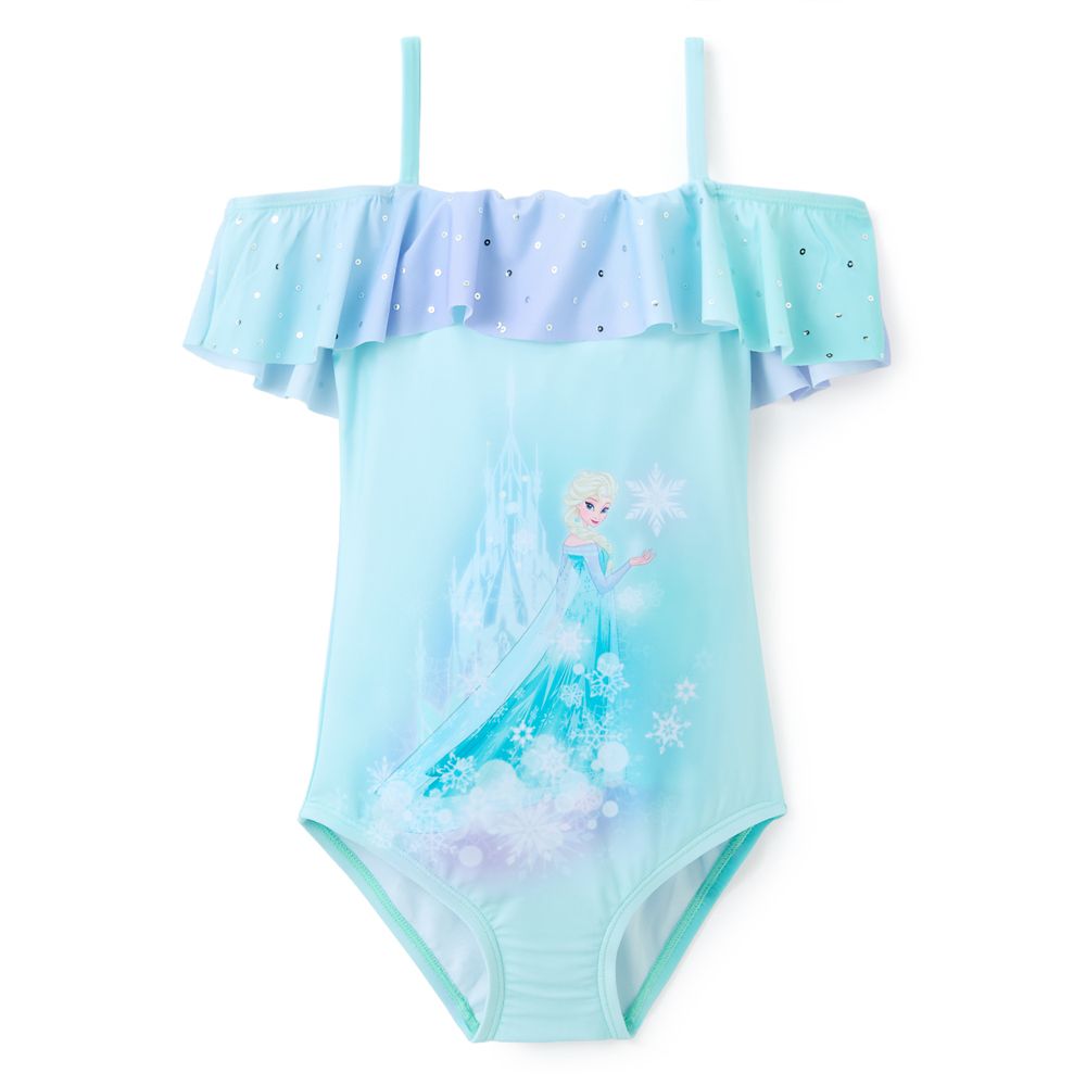 Elsa Swimsuit for Girls &ndash; Frozen