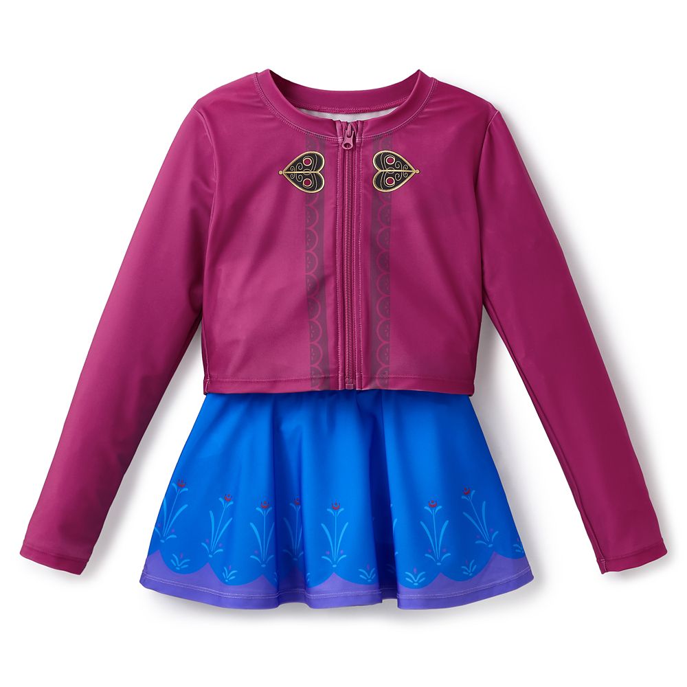 Anna Swimwear Set for Girls &ndash; Two-Piece &ndash; Frozen