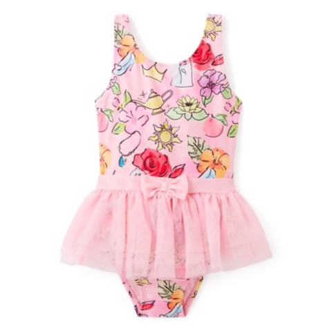 Детские купальники Disney Princess Swimsuit for Girls