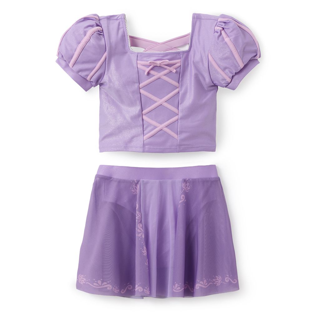 Rapunzel Deluxe Costume Swim Set for Girls