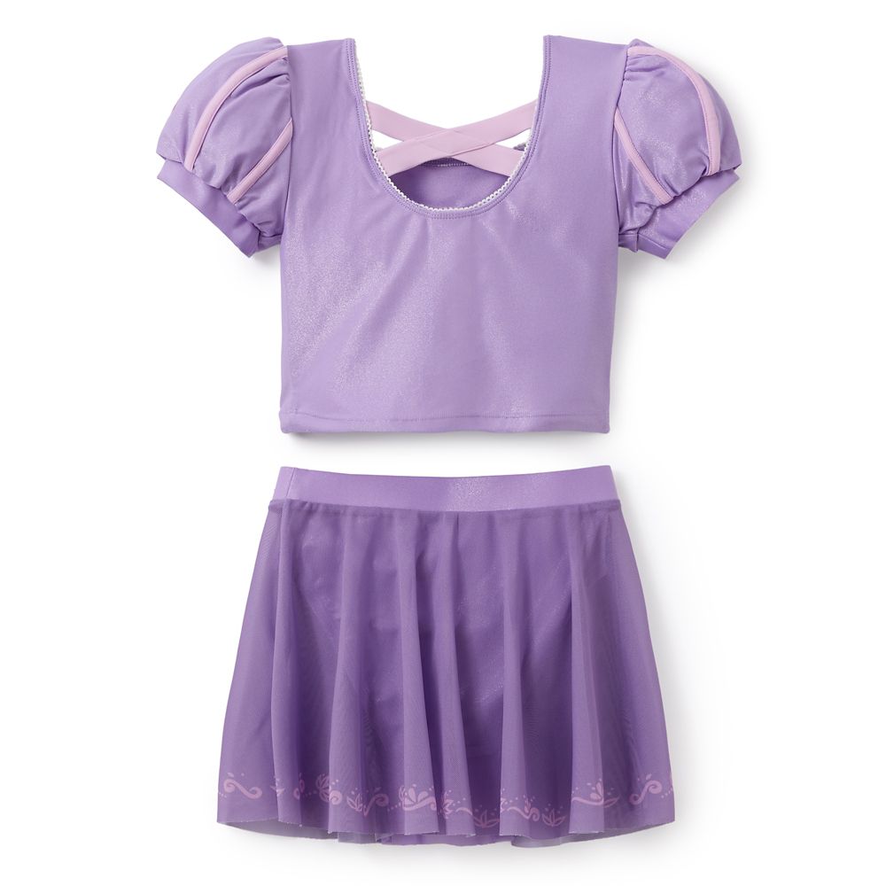 Rapunzel Deluxe Costume Swim Set for Girls
