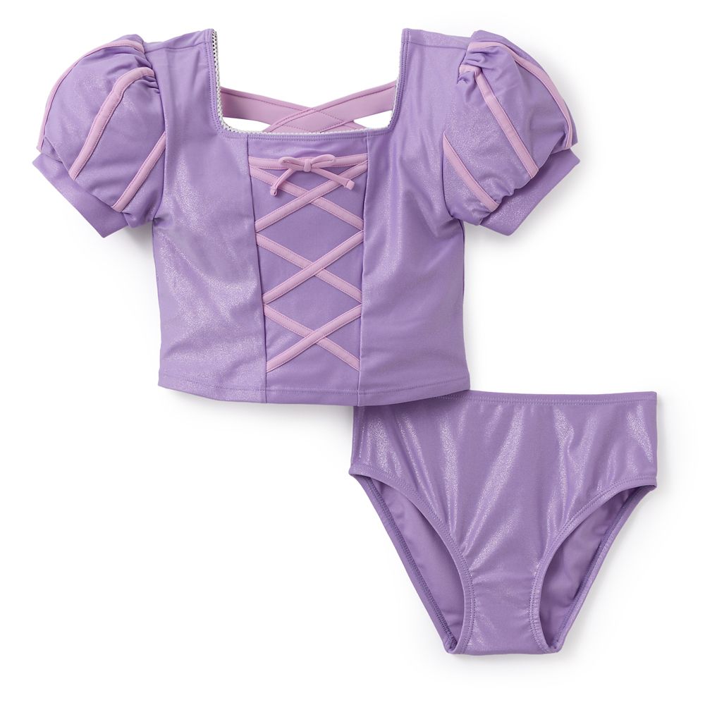 Rapunzel Deluxe Costume Swim Set for Girls