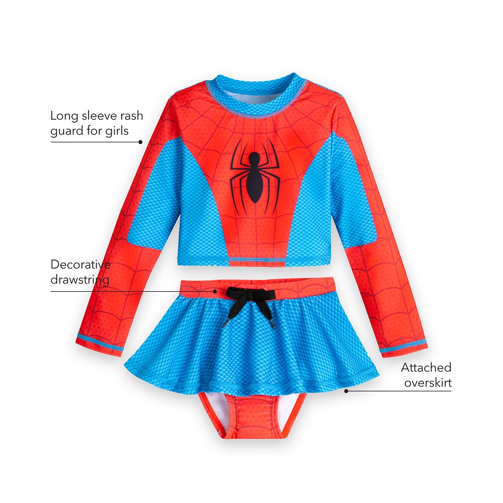 Spider-Man Swimsuit for Girls &ndash; Two-Piece