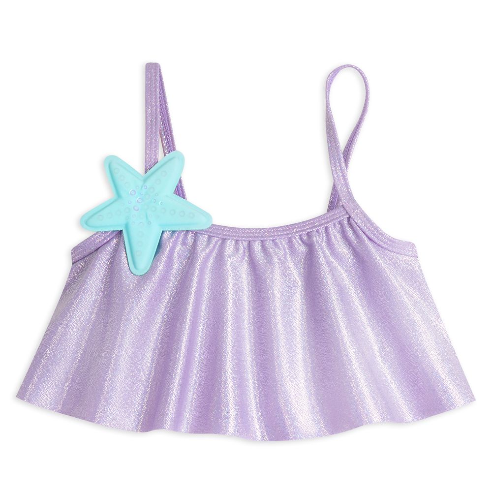 Ariel Deluxe Swimsuit Set for Girls &ndash; The Little Mermaid