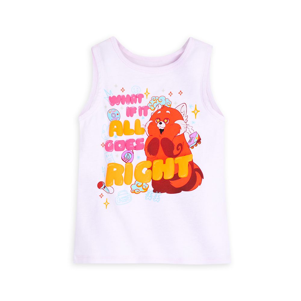 Panda Mei Fashion Tank Top for Girls – Turning Red