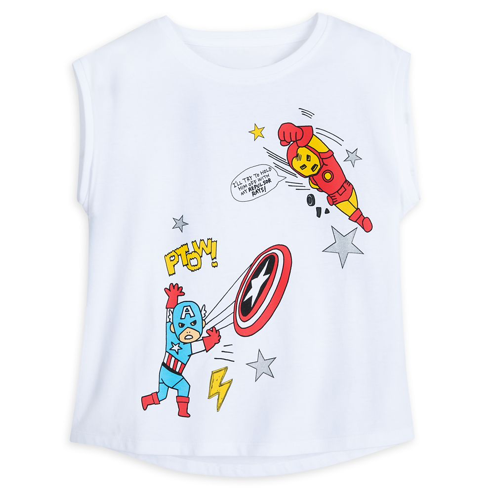 Captain America and Iron Man T-Shirt for Kids Official shopDisney