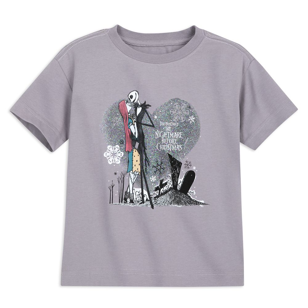 Jack Skellington and Sally T-Shirt for Girls – The Nightmare Before Christmas