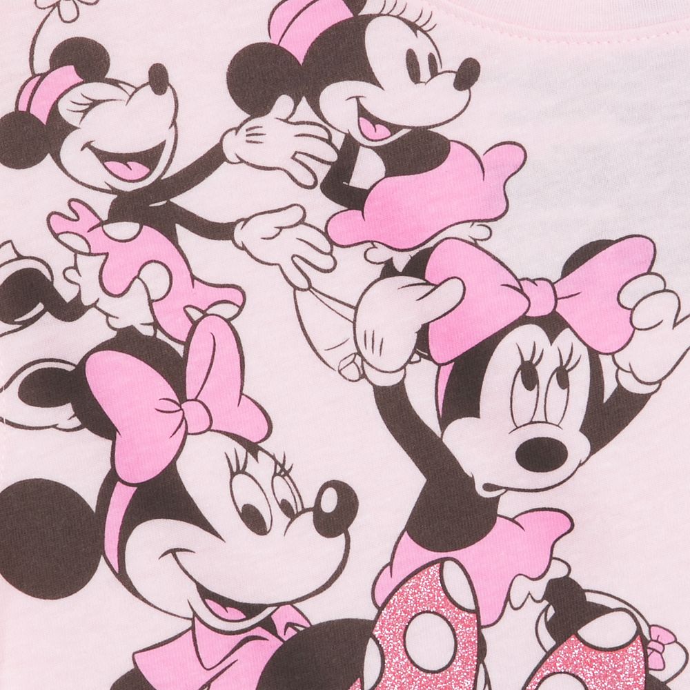 Minnie Mouse Through the Years Tank Top for Girls - Pink