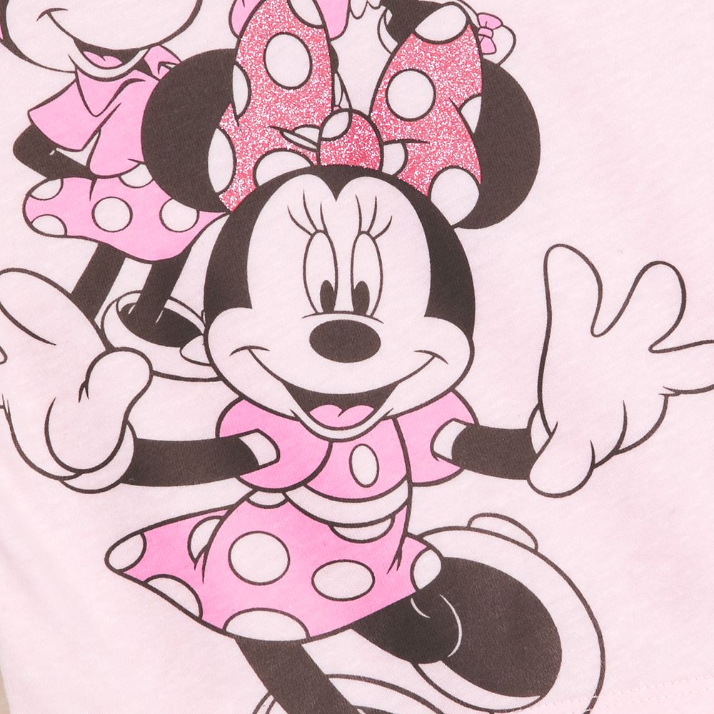 Minnie Mouse Through the Years Tank Top for Girls - Pink