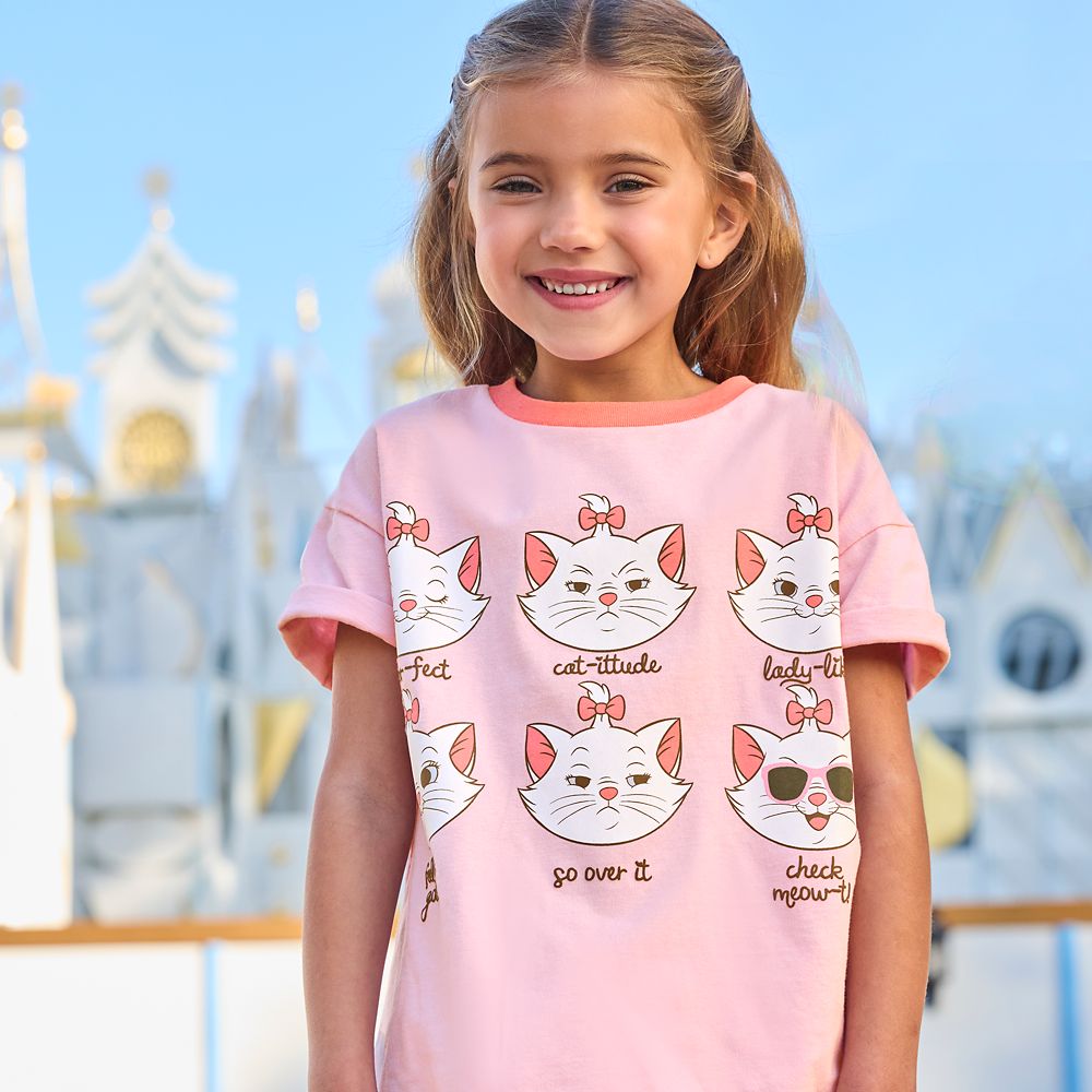 Marie T-Shirt for Girls - The Aristocats
