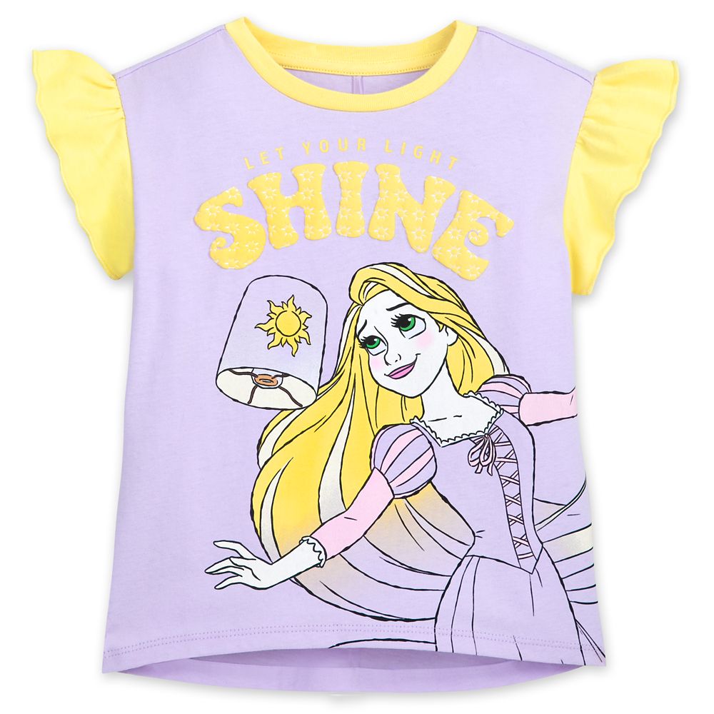 Rapunzel Let Your Light Shine T-Shirt for Girls  Tangled Official shopDisney