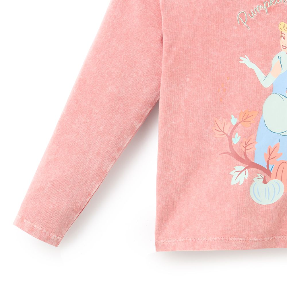 Cinderella Halloween Long Sleeve Fashion T-Shirt for Girls