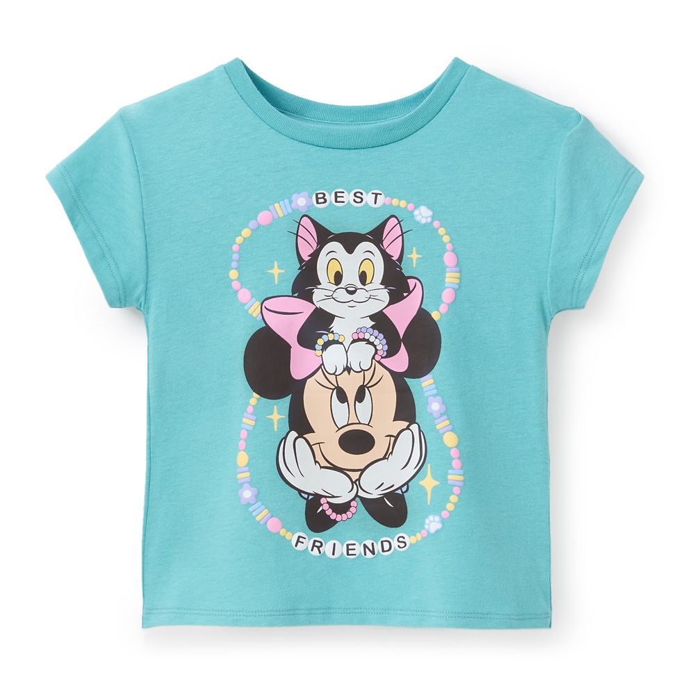 Minnie Mouse and Figaro Fashion T-Shirt for Girls