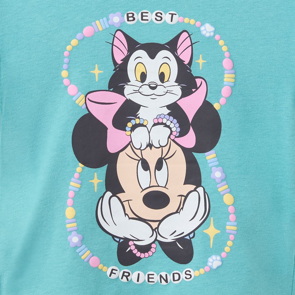 Minnie Mouse and Figaro Fashion T-Shirt for Girls