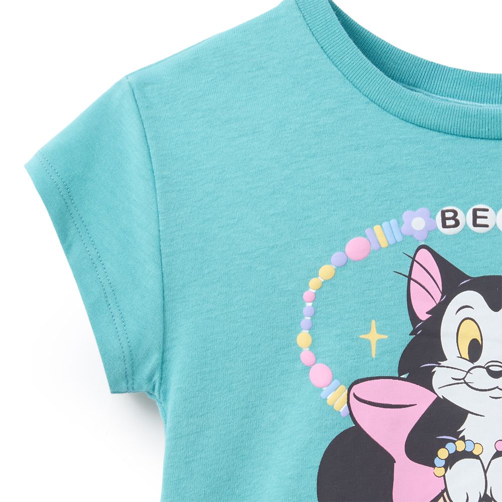 Minnie Mouse and Figaro Fashion T-Shirt for Girls