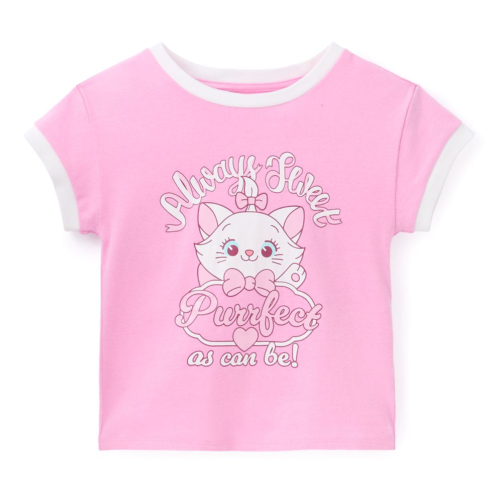 Marie Fashion Ringer T-Shirt for Girls &ndash; The Aristocats