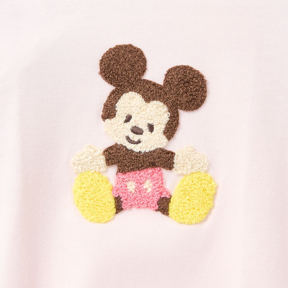 Mickey Mouse Chenille Appliqu&eacute; Long Sleeve T-Shirt for Girls