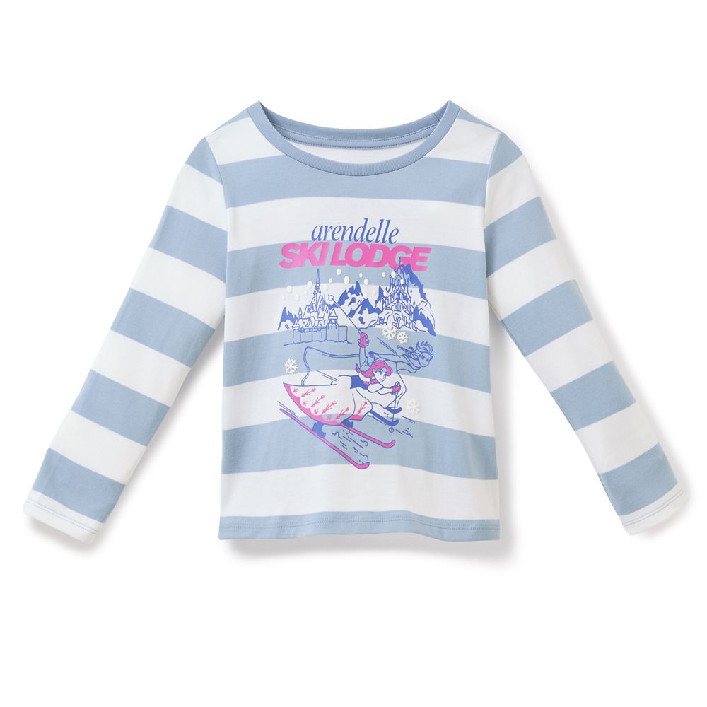 Frozen ''Arendelle Ski Lodge'' Long Sleeve T-Shirt for Girls