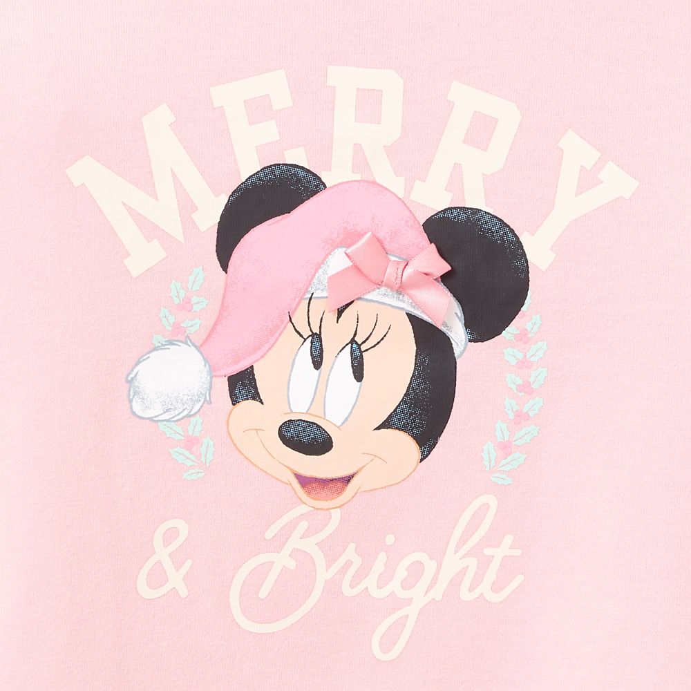 Minnie Mouse ''Merry & Bright'' Long Sleeve T-Shirt for Girls