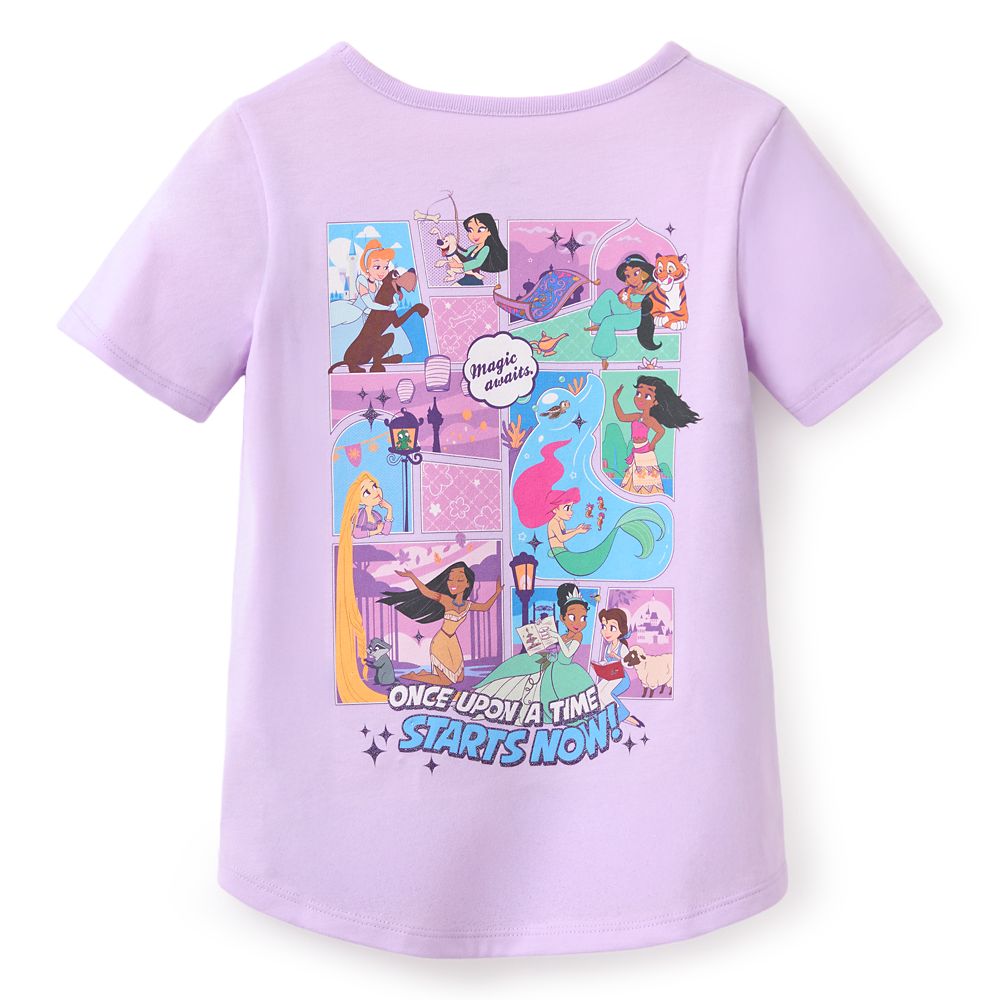 Disney Princess Fashion T-Shirt for Girls