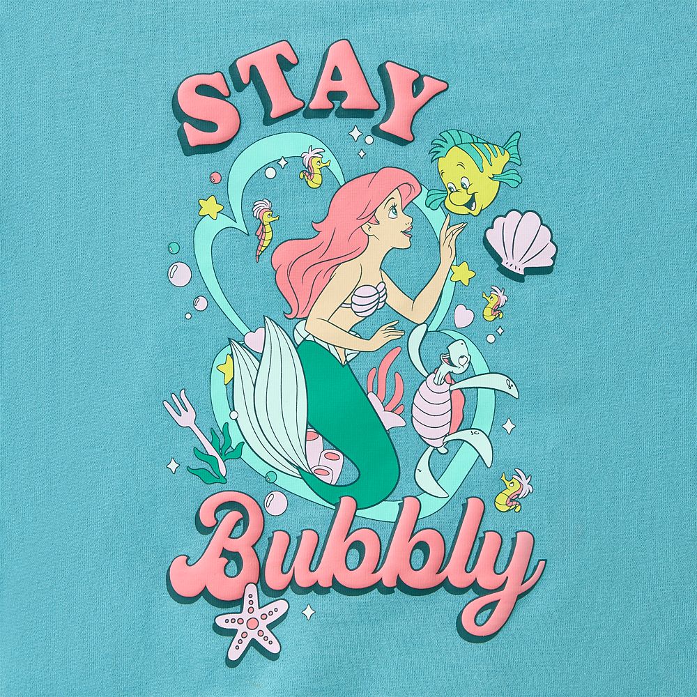 Ariel and Flounder Fashion T-Shirt for Girls &ndash; The Little Mermaid