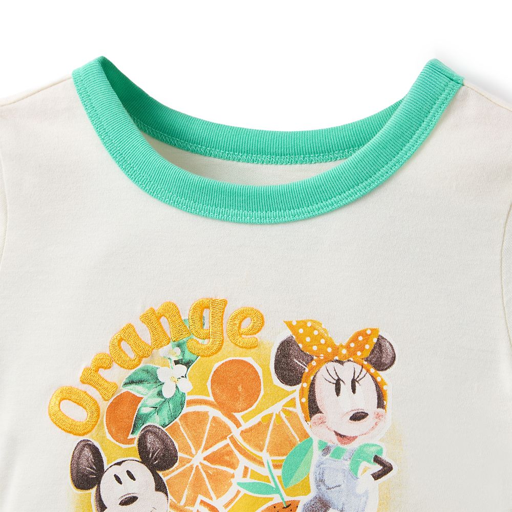 Mickey and Minnie Mouse Fashion Ringer T-Shirt for Girls