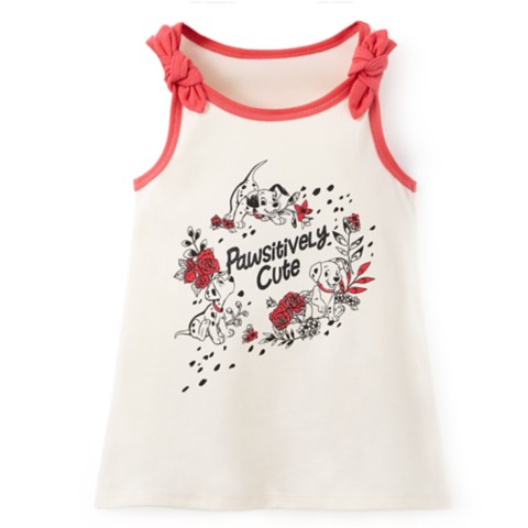 Детские топы Disney 101 Dalmatians Fashion Tank Top for Girls