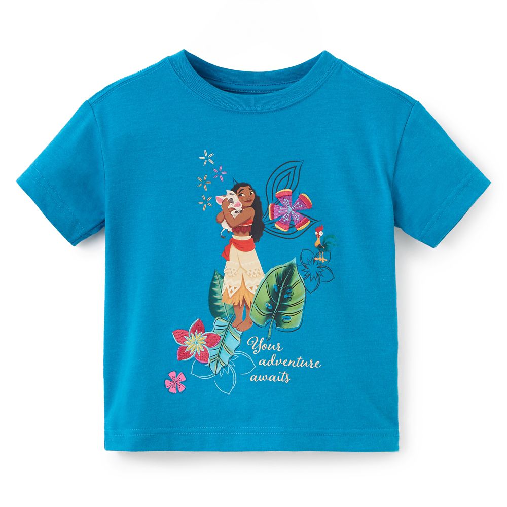Moana ''Your Adventure Awaits'' T-Shirt for Kids