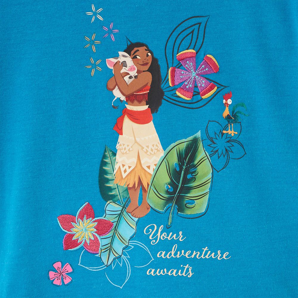 Moana ''Your Adventure Awaits'' T-Shirt for Kids
