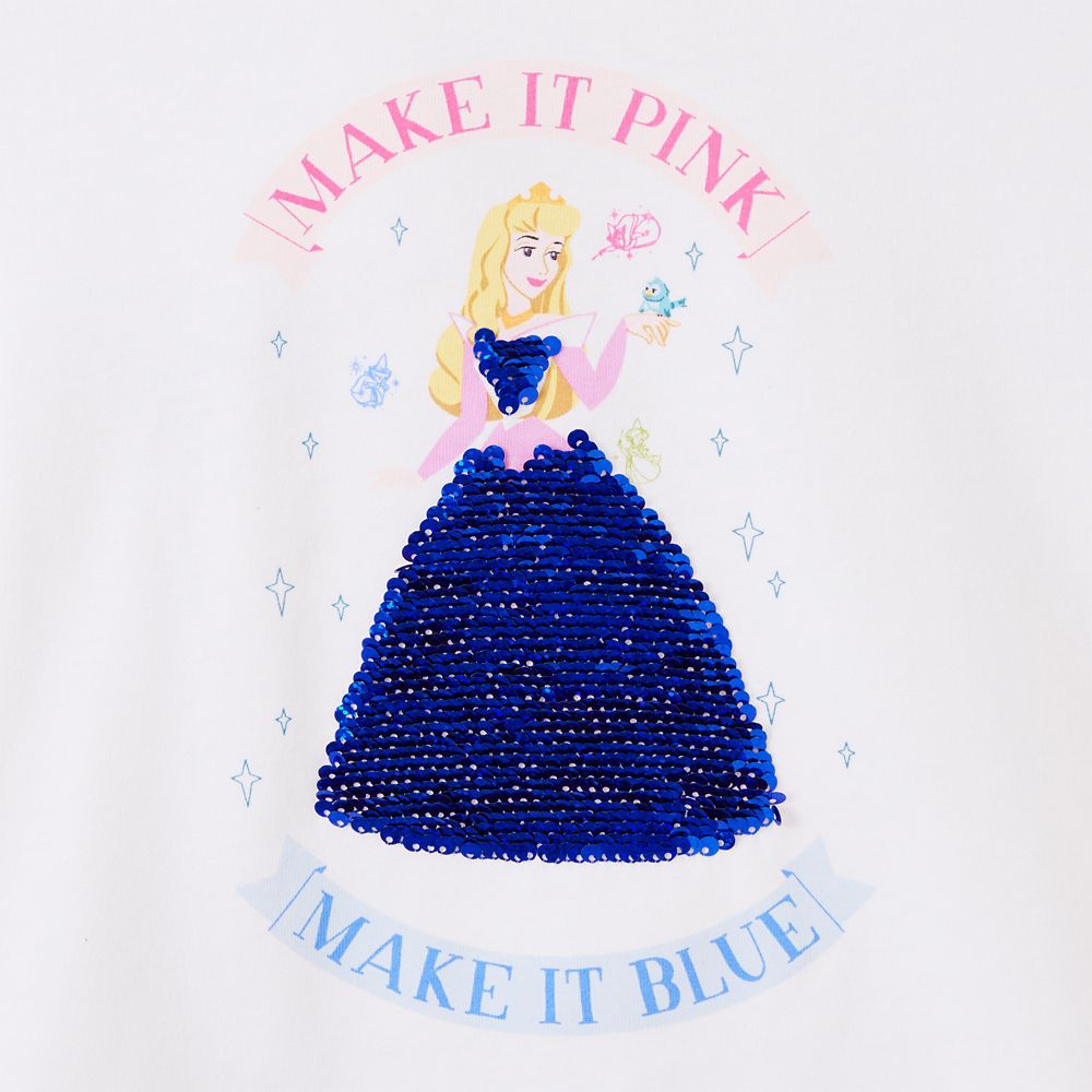 Aurora Reversible Sequin T-Shirt for Girls &ndash; Sleeping Beauty