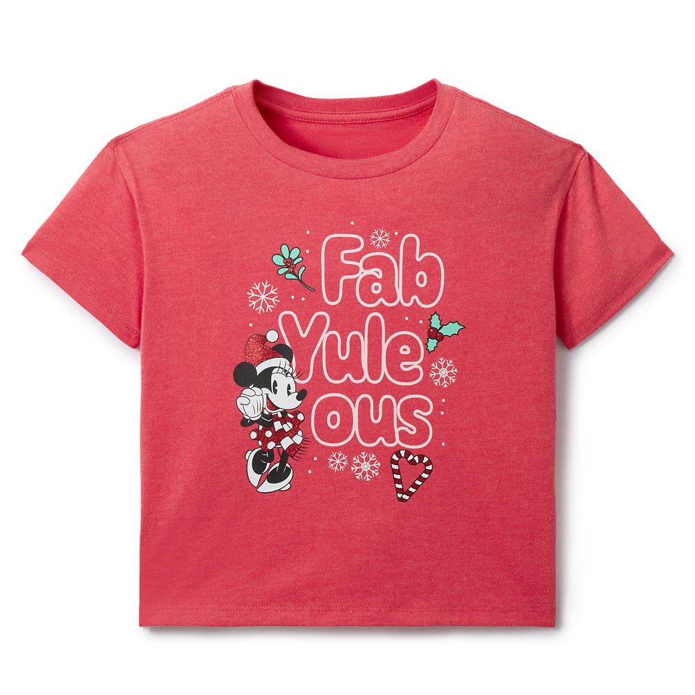Minnie Mouse Fab Yule Ous T-Shirt for Girls Official shopDisney