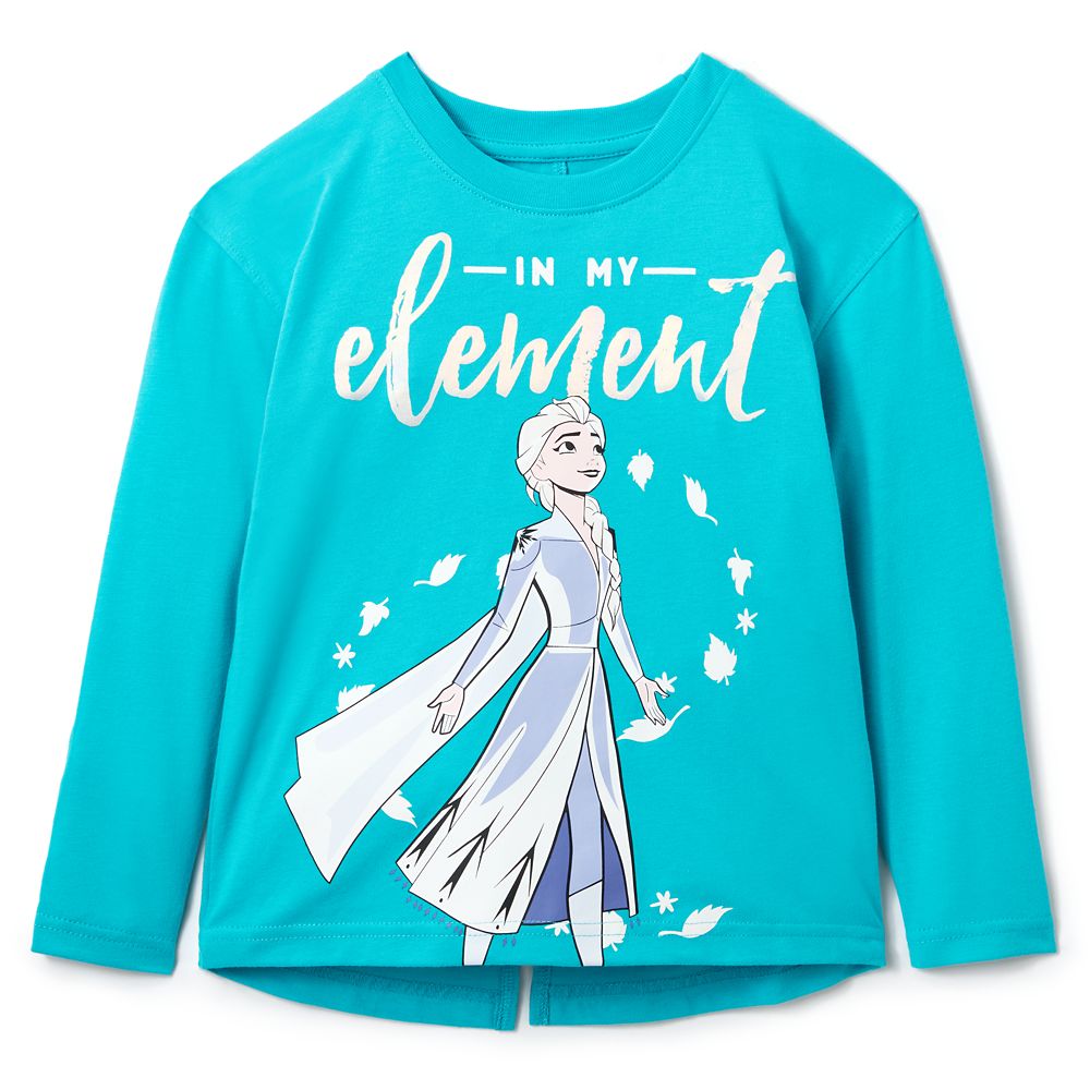 Elsa Long Sleeve T-Shirt for Girls – Frozen