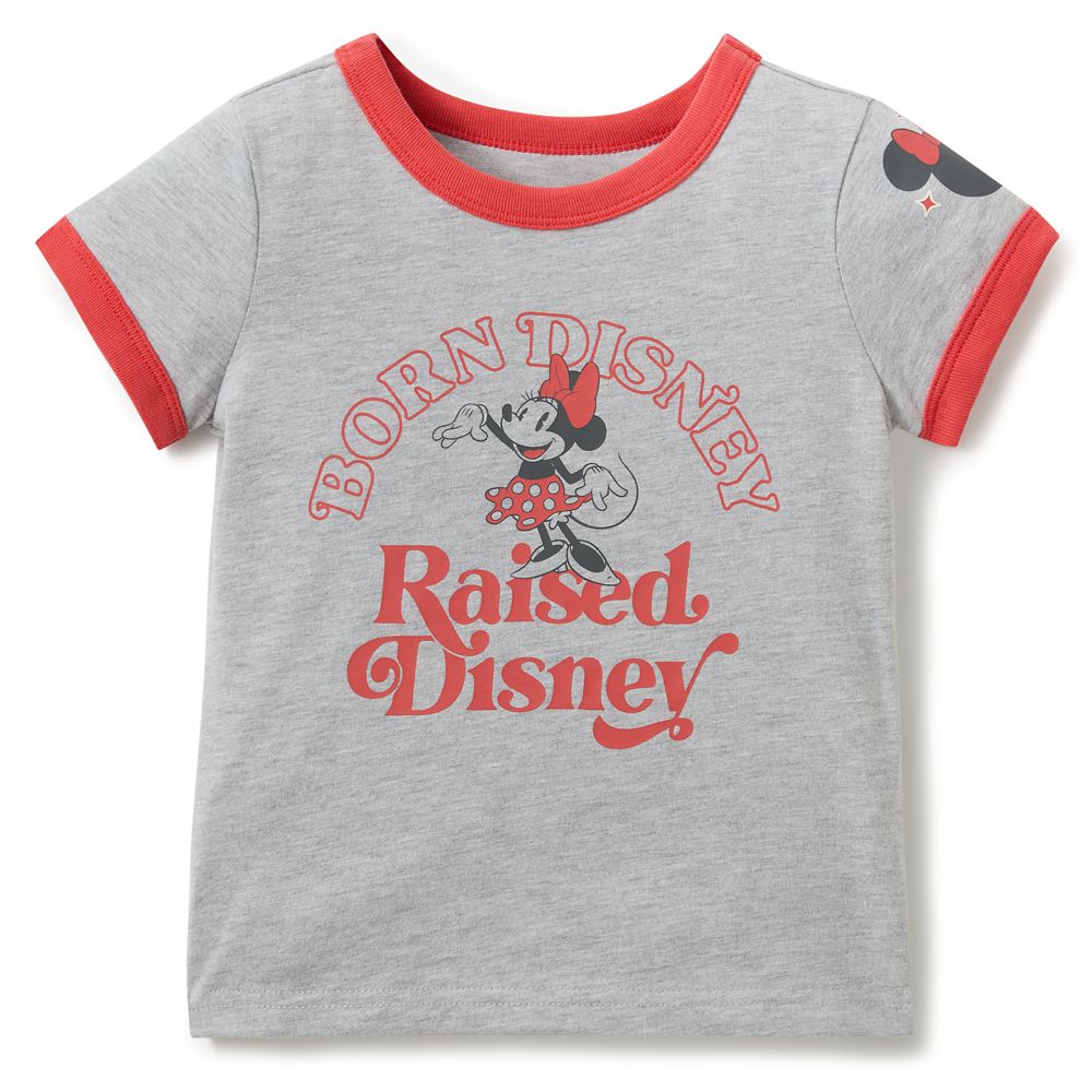 Minnie Mouse Born Disney Raised Disney T-Shirt for Girls