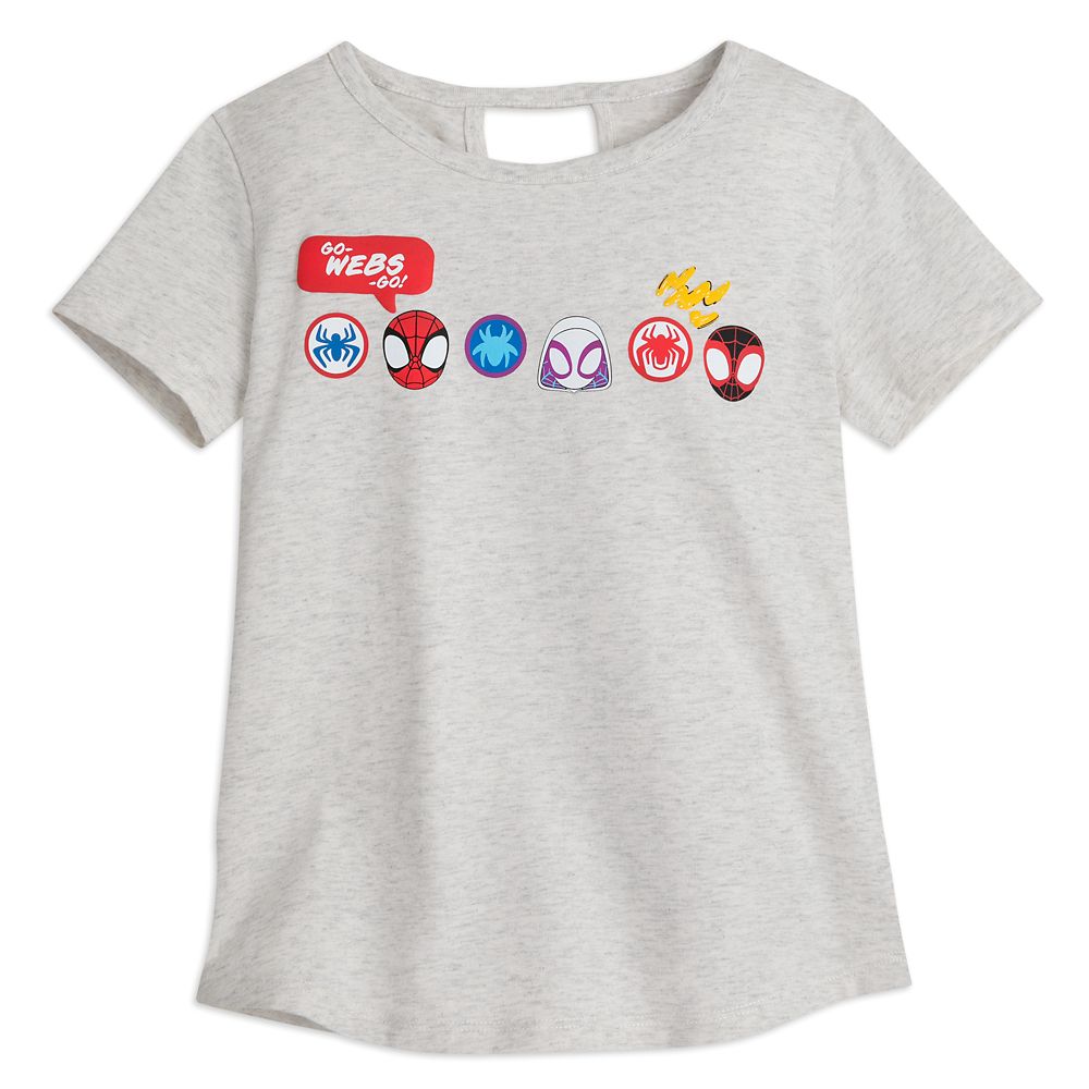 Spidey and His Amazing Friends Fashion T-Shirt for Girls Official shopDisney