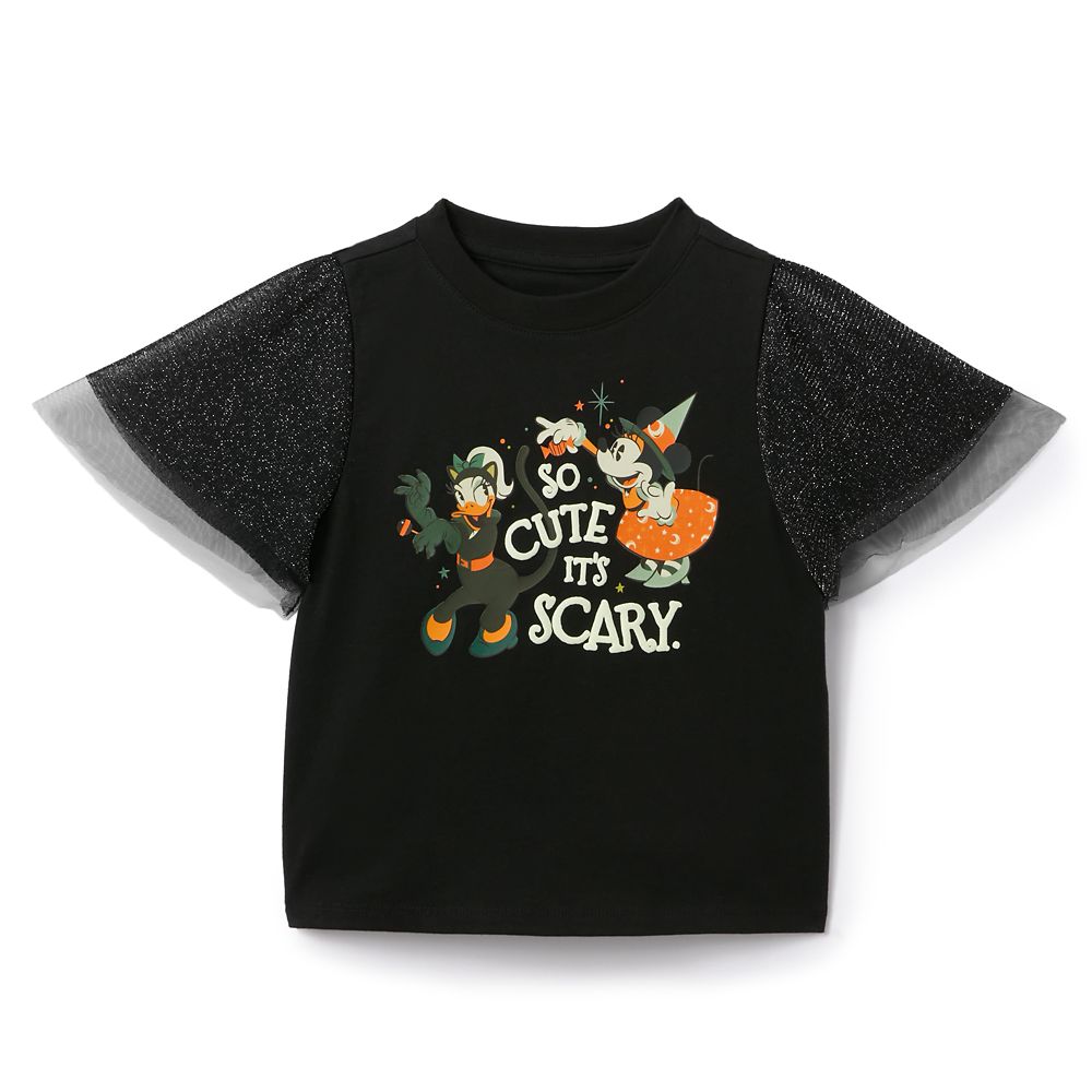 Minnie Mouse and Daisy Duck Halloween T-Shirt for Girls Official shopDisney