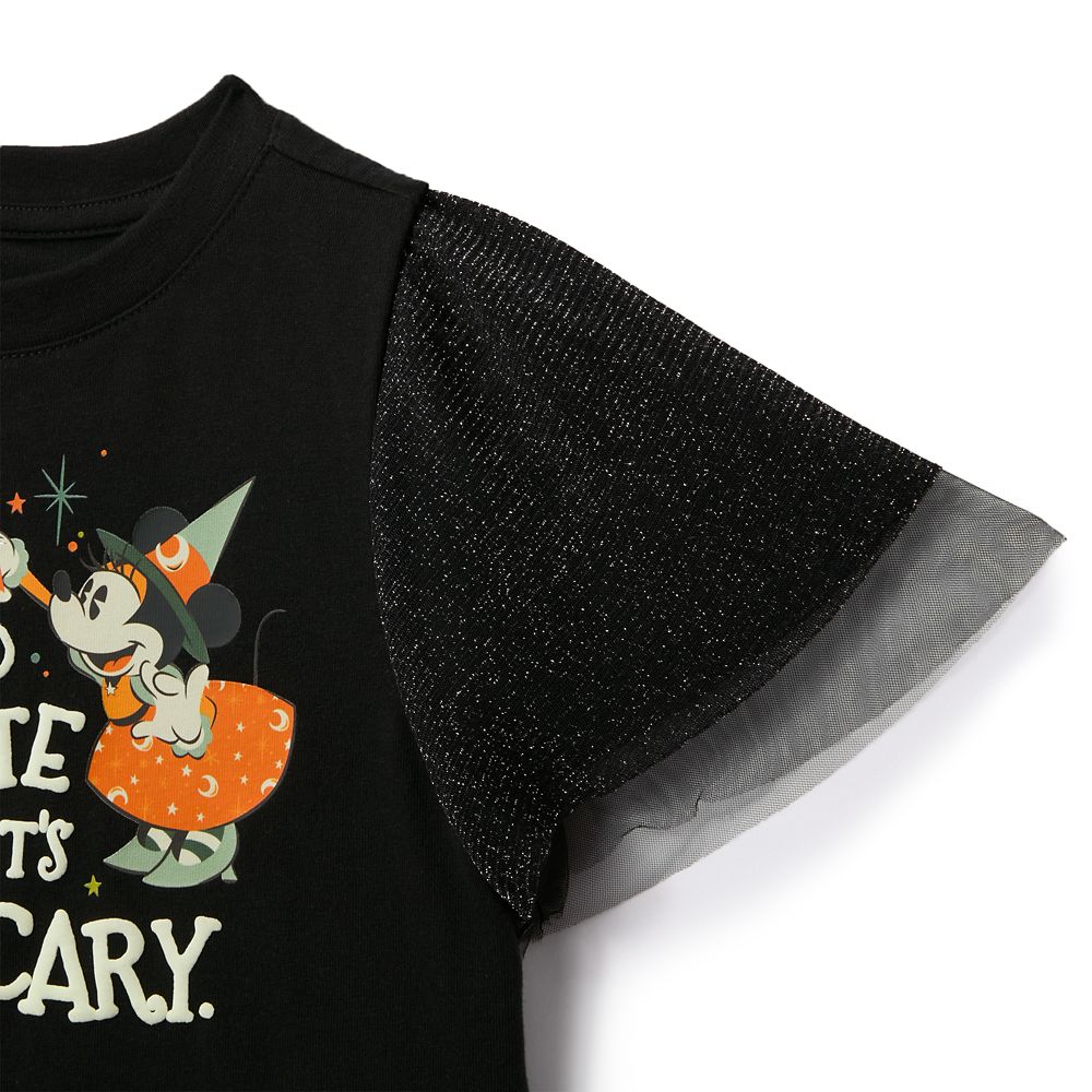 Minnie Mouse and Daisy Duck Halloween T-Shirt for Girls