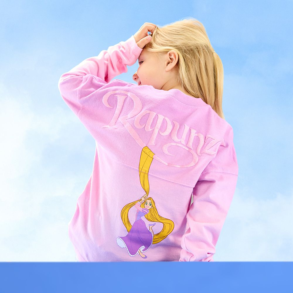 Rapunzel Spirit Jersey for Girls &ndash; Tangled
