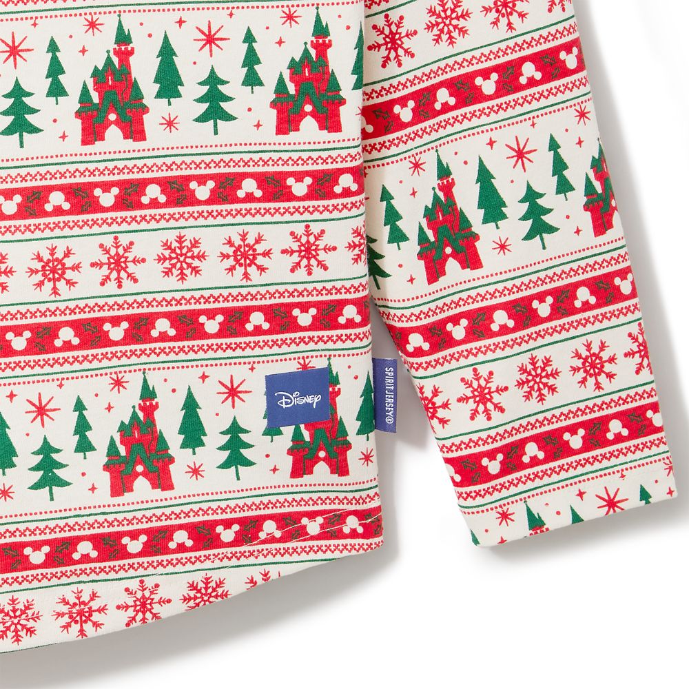 Santa Mickey Mouse ''Merry Christmas'' Fair Isle Spirit Jersey for Kids