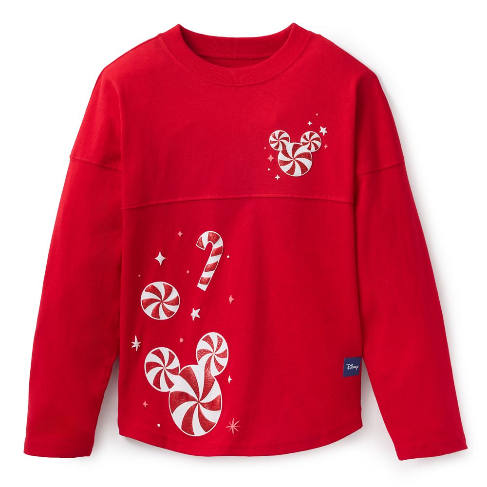 Mickey Mouse Icon Peppermint Swirl Spirit Jersey for Kids Official shopDisney