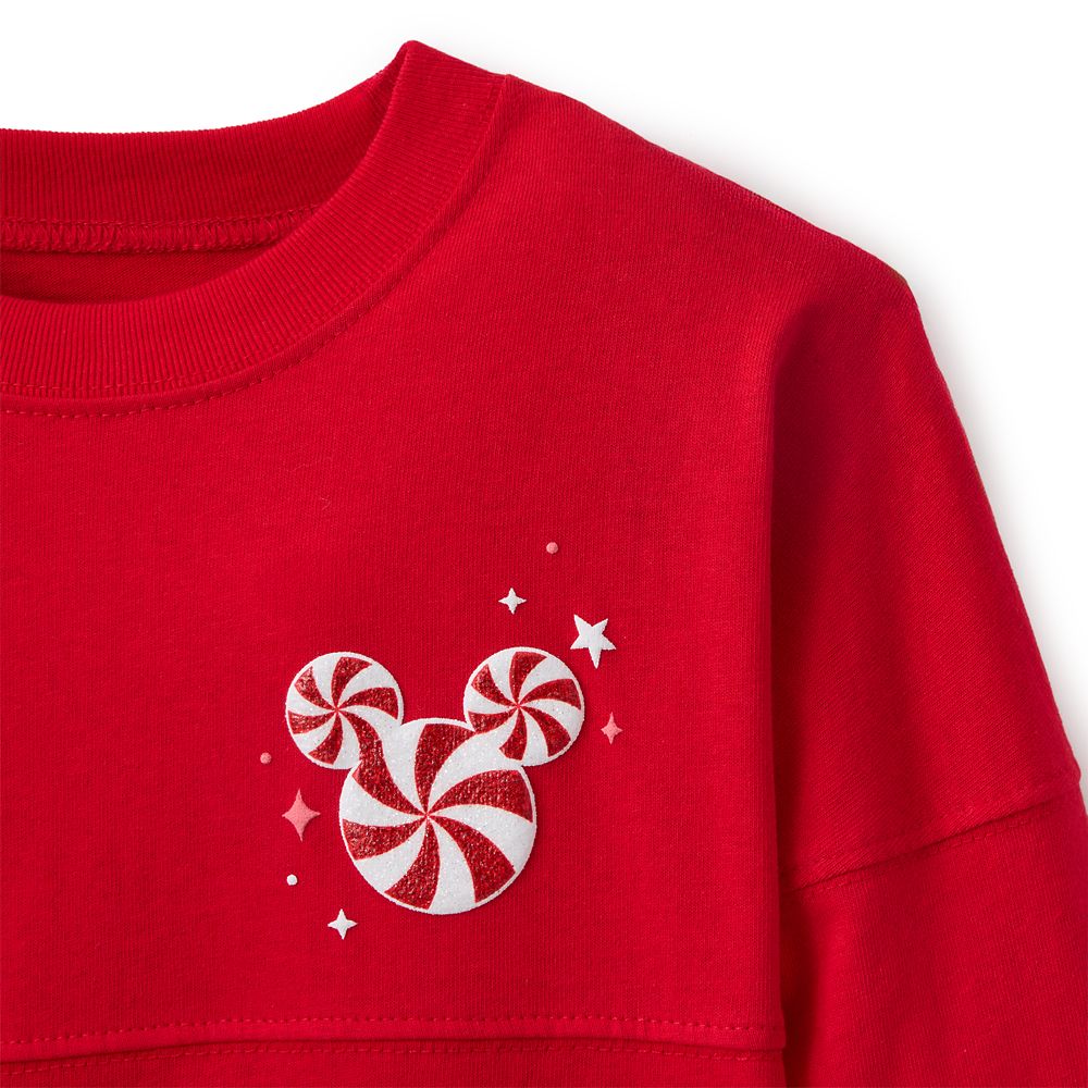 Mickey Mouse Icon Peppermint Swirl Spirit Jersey for Kids