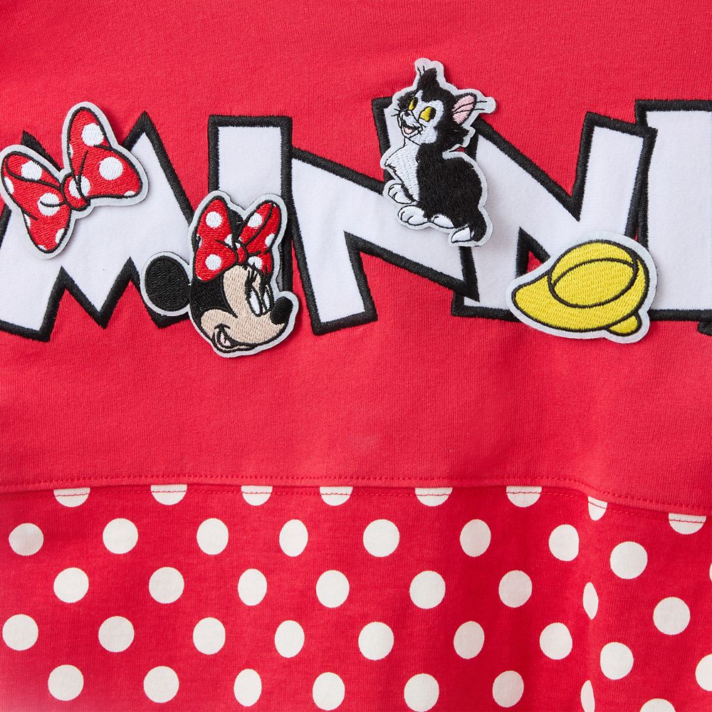 Minnie Mouse Polka Dot Spirit Jersey for Kids &ndash; Customizable