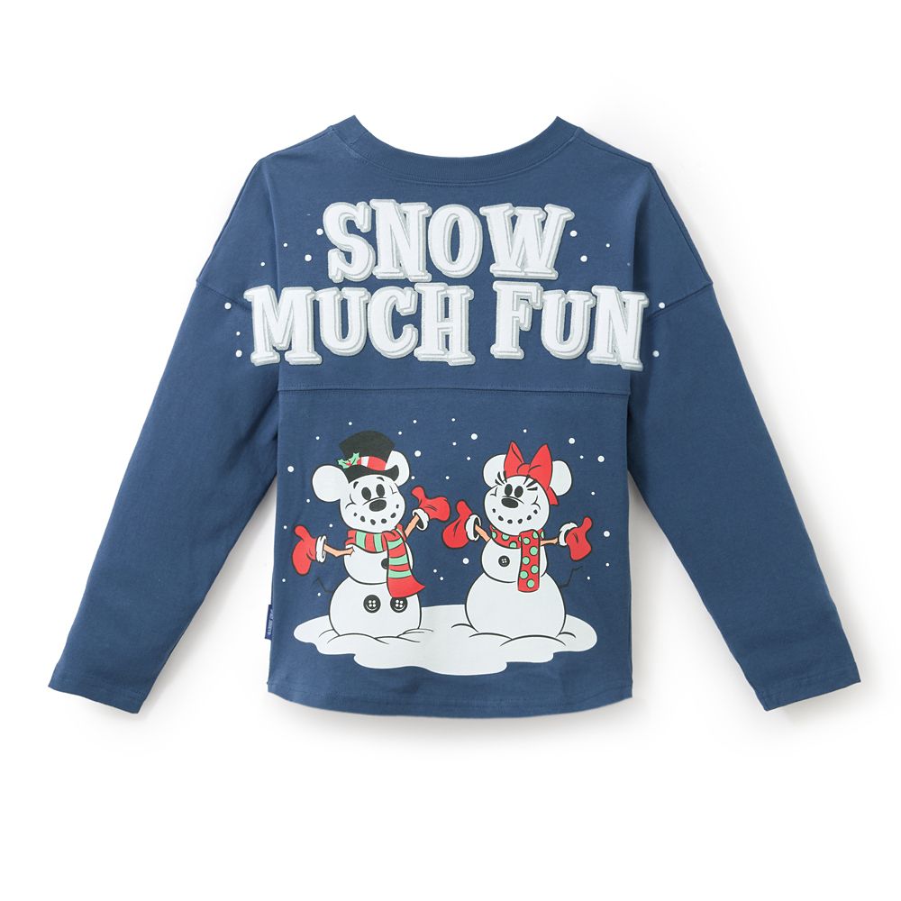 Mickey and Minnie Mouse Snowmen Spirit Jersey&reg; for Kids
