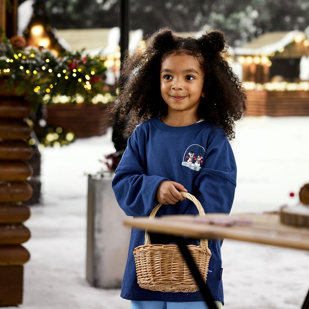 Mickey and Minnie Mouse Snowmen Spirit Jersey&reg; for Kids