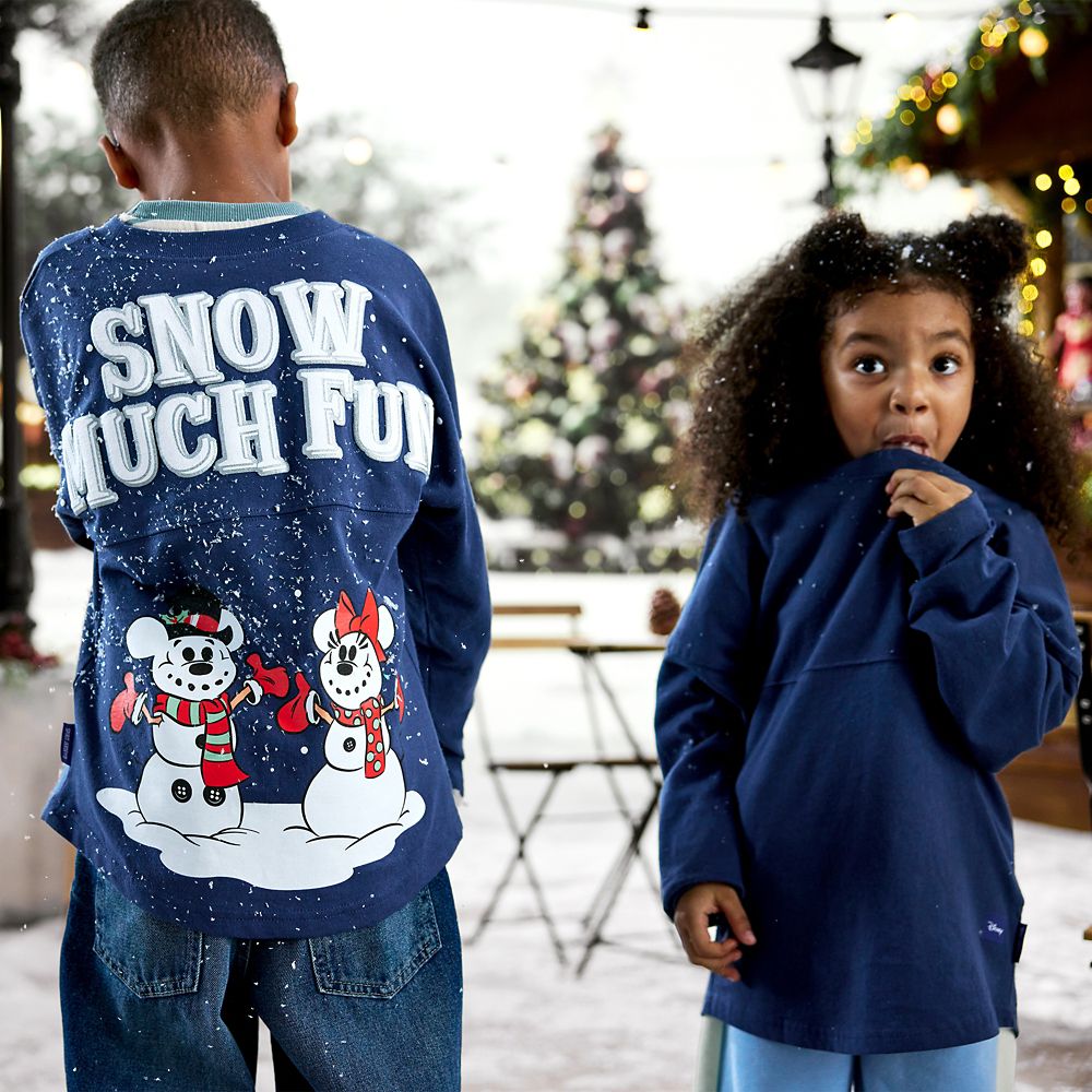 Mickey and Minnie Mouse Snowmen Spirit Jersey&reg; for Kids
