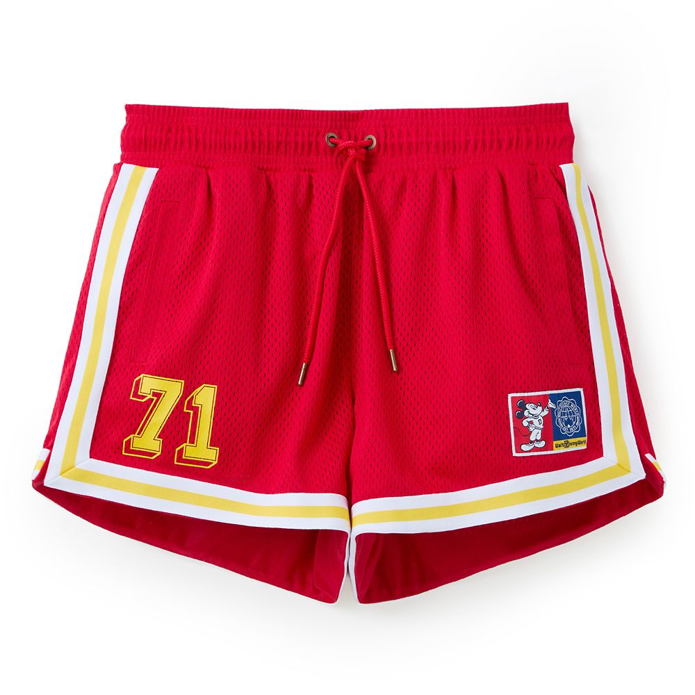 Mickey Mouse Collegiate Shorts for Women