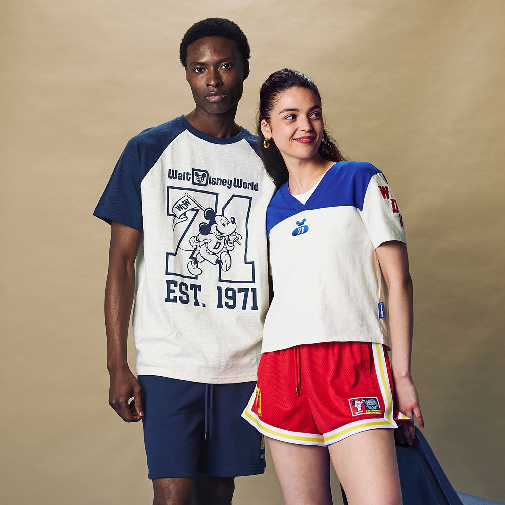 Mickey Mouse Collegiate Shorts for Women