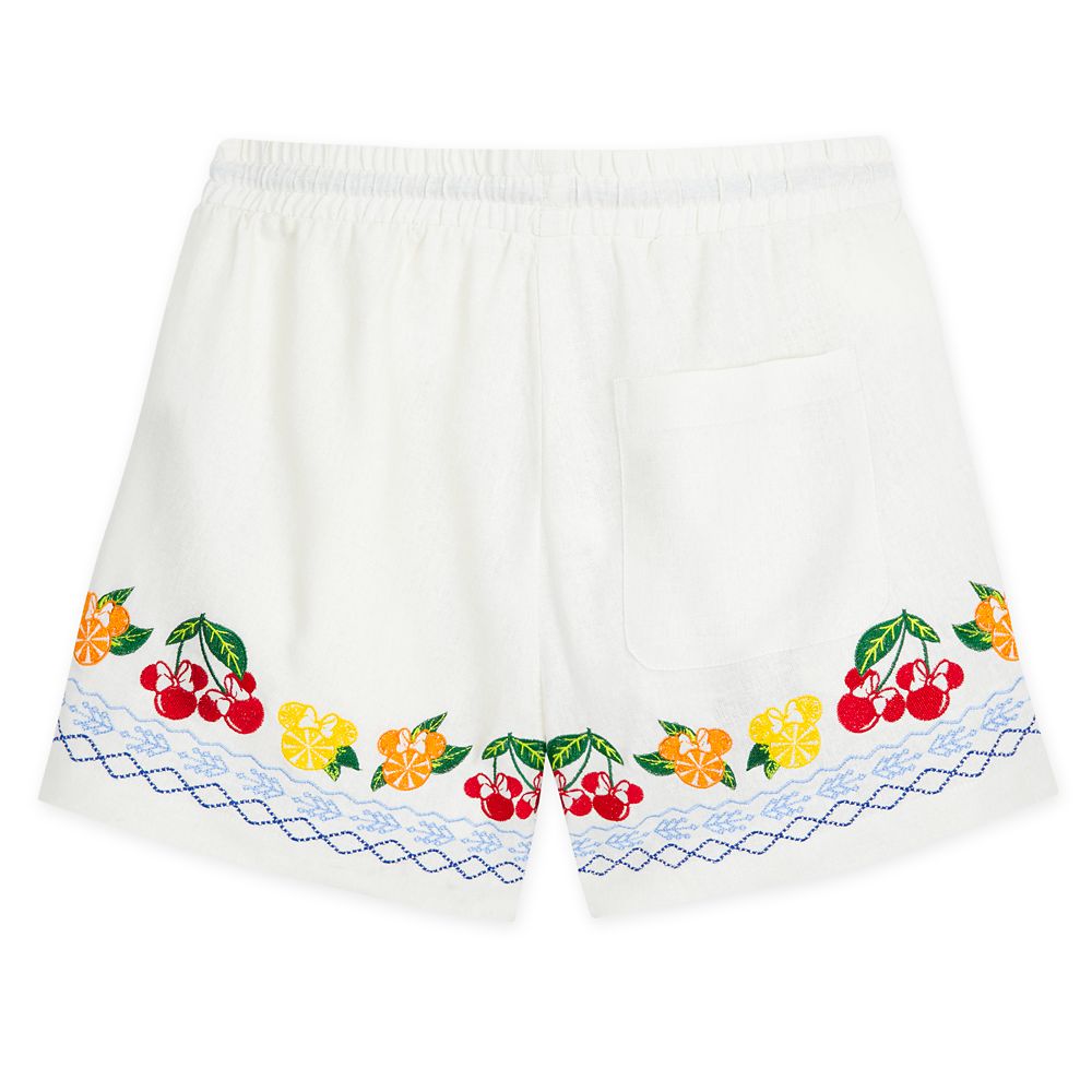 Minnie Mouse Icon Summer Fruits Shorts for Women by Her Universe
