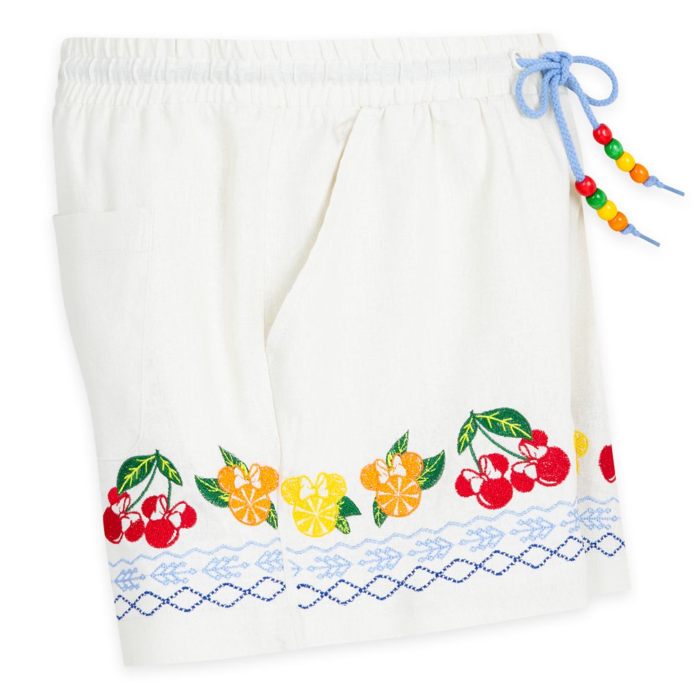 Minnie Mouse Icon Summer Fruits Shorts for Women by Her Universe
