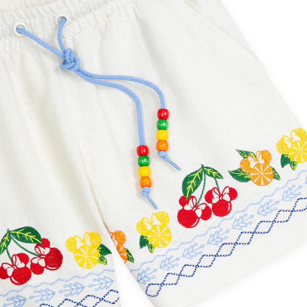 Minnie Mouse Icon Summer Fruits Shorts for Women by Her Universe