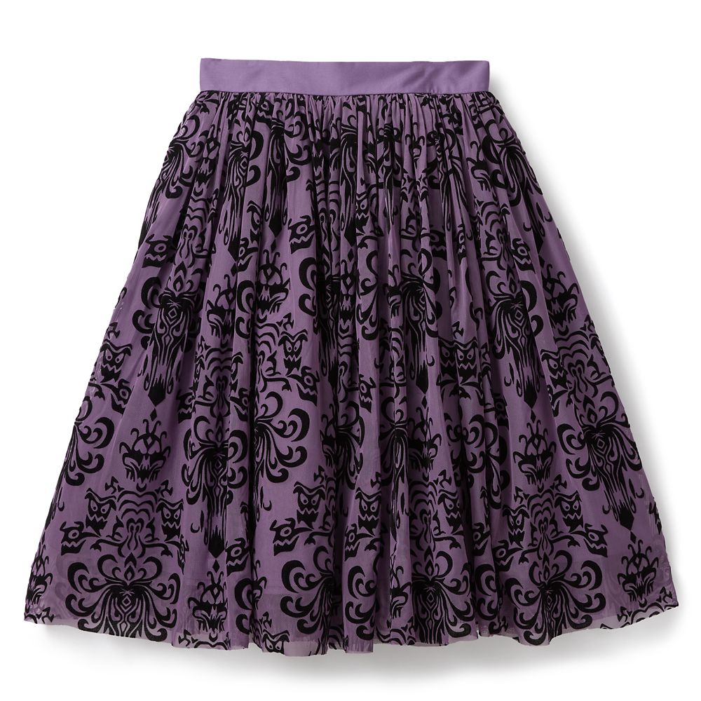 The Haunted Mansion Flocked Skirt for Women by Her Universe &ndash; Exclusive